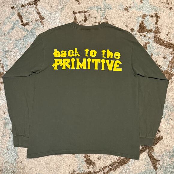 Vintage 2000 Soulfly Back To The Primitive Longsleeve Shirt Large Metal Band - Picture 2 of 9